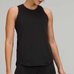 NWT Lululemon High-Neck Running and Training Tank Top Black size 10
